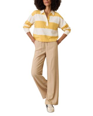 Cropped Rugby Polo Top