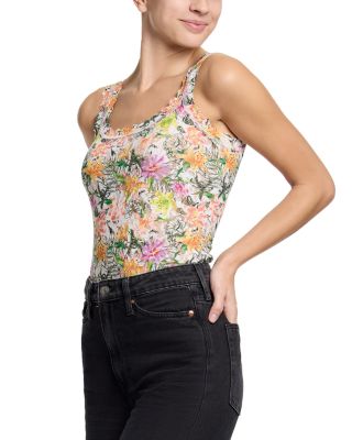 Printed Signature Lace Classic Cami