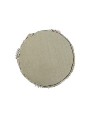 Mossy Rock Pouf -   1' 8" x 1'