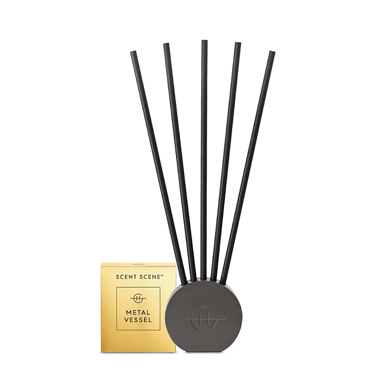 Glasshouse Fragrances Scent Scene Gunmetal Metal Vessel
