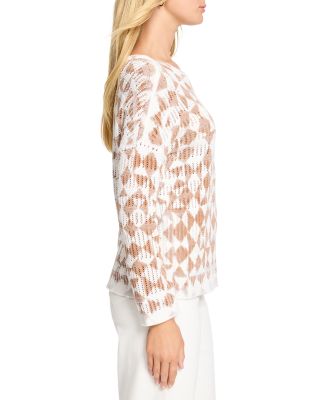 Textured Diamond Sweater