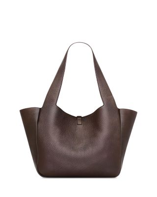  Le 5 A 7 Bea Shoulder Tote Bag In Grained Leather