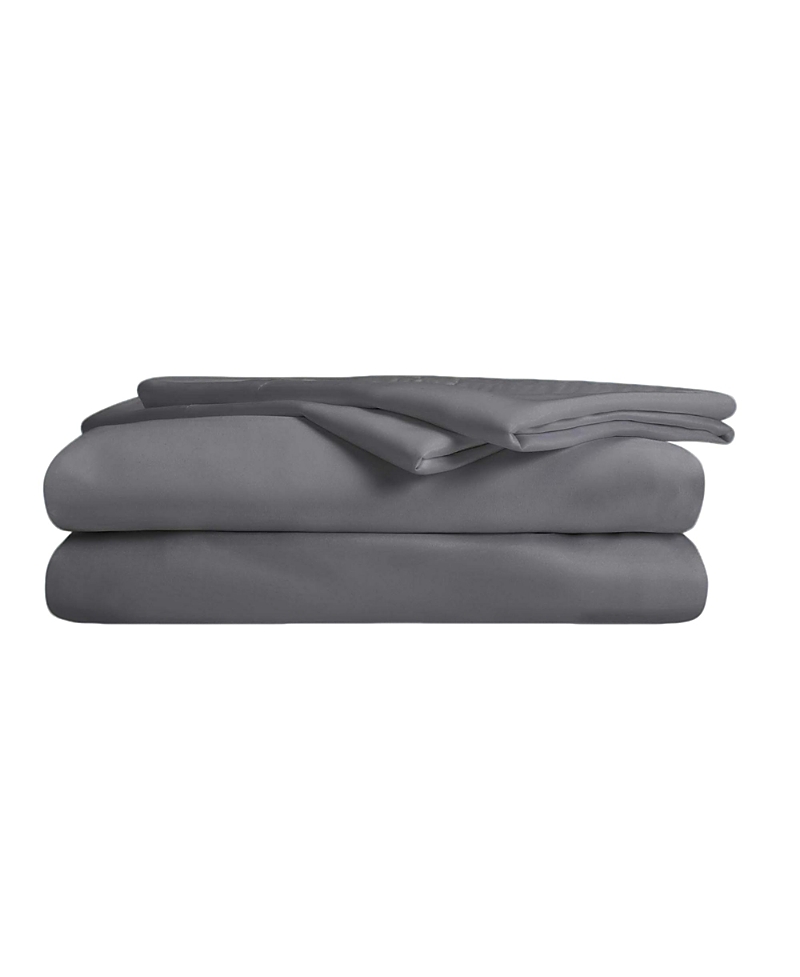 Cozy Earth Sheet Set, Full In Charcoal