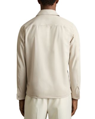 Technical Zip Front Overshirt