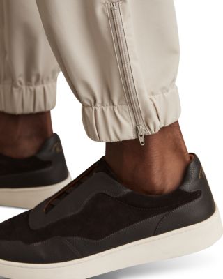 Relaxed Drawstring Technical Cuffed Trousers