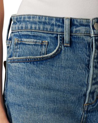 The Jessie High Rise Denim Shorts in Not Your B