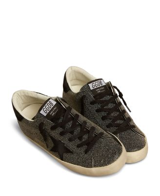 Women's Super Star Swarowski Crystal Mid Top Sneakers