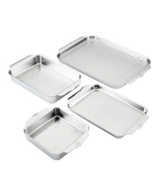 Hestan OvenBond® 5-Piece Tri-ply Clad Stainless Steel Ovenware Set | Bloomingdale's Home Kitchen Bakeware