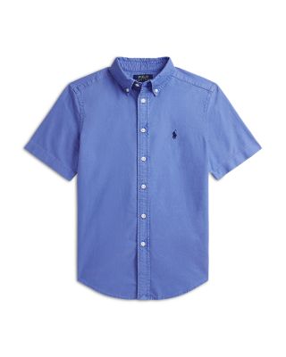 Polo Ralph Lauren - Boys' Cotton Oxford Short Sleeve Shirt - Little Kid, Big Kid