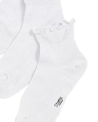 Everyday Classic Ruffled Socks, Pack of 3