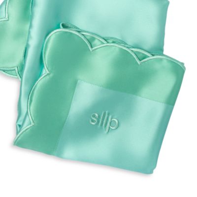 Pure Silk Scalloped Edge Pillowcase, Queen