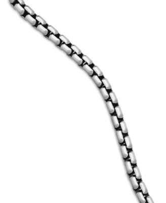 Men's Large Box Chain Necklace 26", 4.8mm