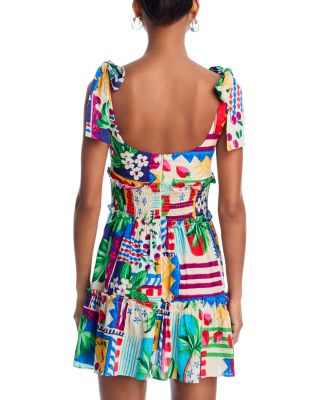 Cherry Smocked Tie Tank Dress - Exclusive