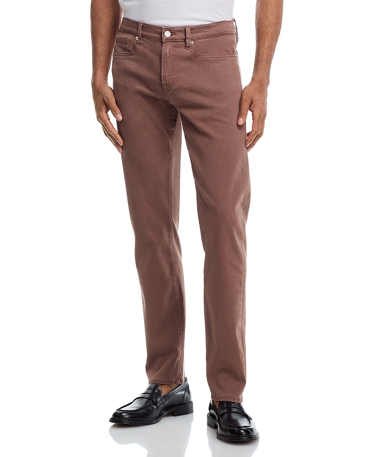 Frame L'Homme Slim Brushed Twill Pants