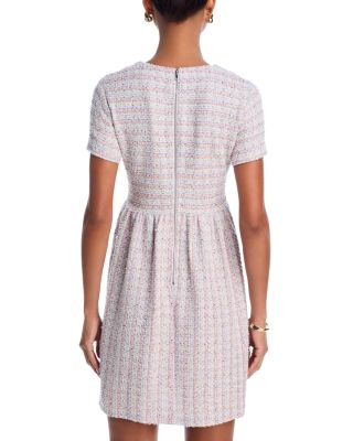 Rainbow Tweed Dress - Exclusive