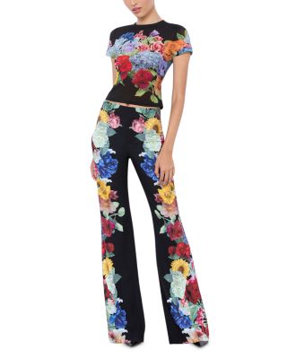 Andrew Mid Rise Bootcut Pants 