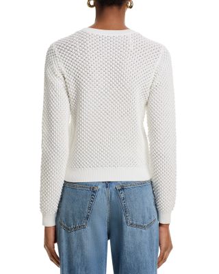 Long Sleeve Popcorn Stitch Sweater - Exclusive