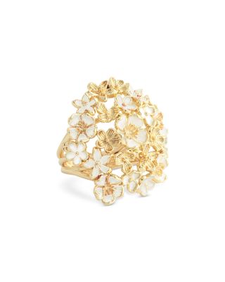 Bloom Gathered Cocktail Ring in 18K Gold Plated - Exclusive