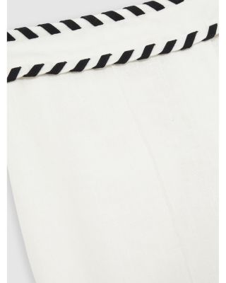 Fawn Linen Wide Leg Pants