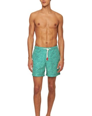 Standard High Low Geo Swim Trunks