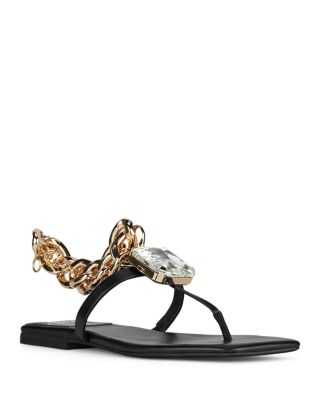 Jeffrey Campbell - Women's Ring-On-It Embellished Thong Sandals