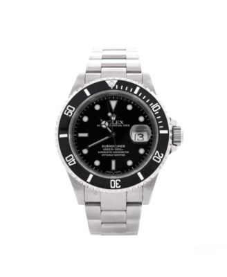 Pre-Owned Rolex - Oyster Perpetual Submariner Date Automatic Watch in Stainless Steel 40mm
