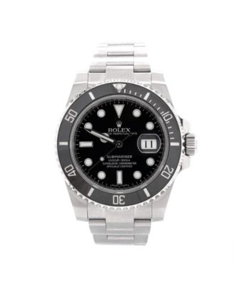 Pre-Owned Rolex - Oyster Perpetual Submariner Date Automatic Watch in Stainless Steel and Cerachrom 40mm