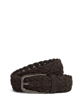 ZEGNA - Braided Leather Belt