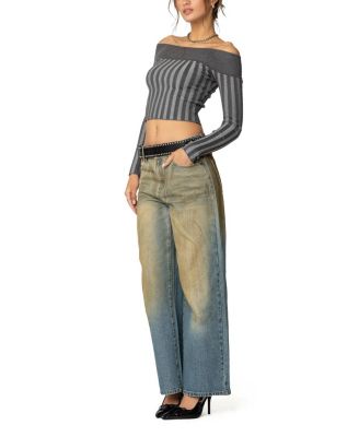 Daren Off Shoulder Knit Top