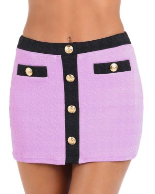 Coco Color Blocked Skirt Cover Up