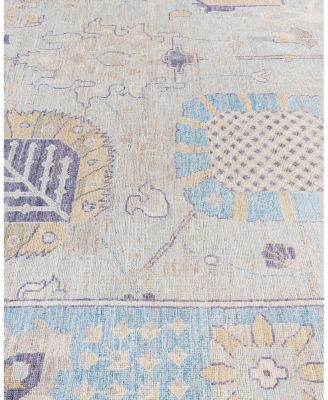 Bloomingdale's Colorful Oushak M1945 Area Rug, 9' x 11'7"