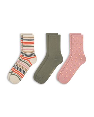 Dress Crew Socks, Set of 3