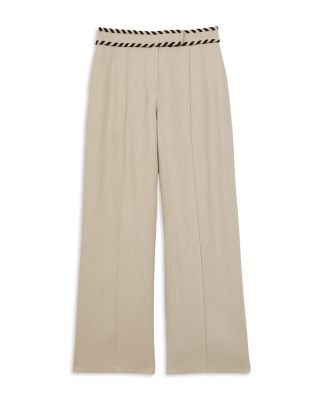 Whipstitched Waist Pants