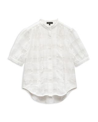 Jordan Short Sleeve Plaid Top