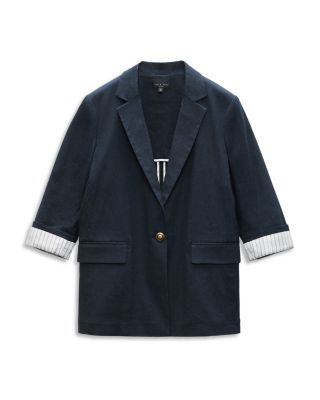 Jennie Contrast Cuff Blazer