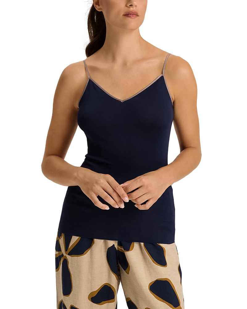 Hanro Cotton Seamless V-Neck Cami