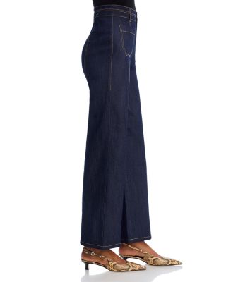 Dorothea Wide Leg Jeans in Indigo