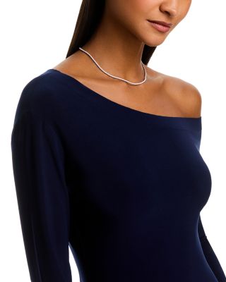 Certified Diamond Classic Tennis Necklace in 14K White Gold, 5.0 tcw