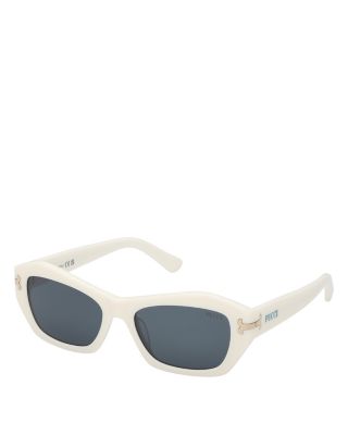 Geometric Sunglasses, 54mm