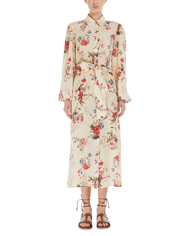 WEEKEND MAX MARA WALES SILK DRESS
