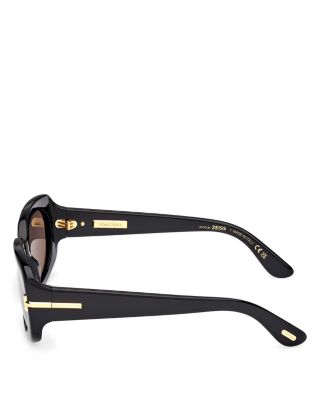 Icon Collection Rectangle Sunglasses, 54mm