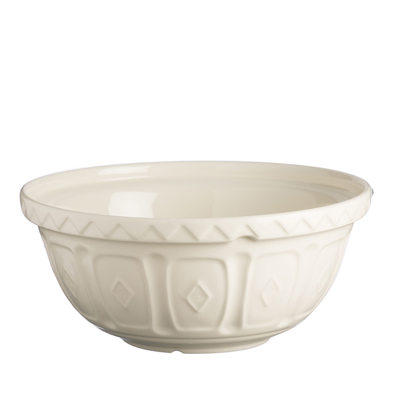Mason Cash Cream Size 12 Mixing Bowl In Cream