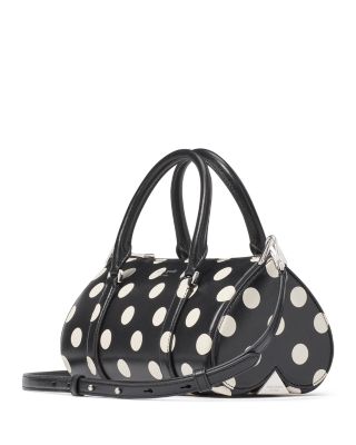 Spade Icon Dot Barrel Bag