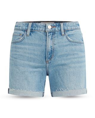 5" Cuffed Denim Shorts in Taken