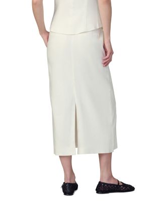 The Maeve Tailored Midi Skirt