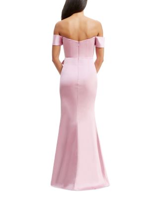 Gabrielle Off-the-Shoulder Gown
