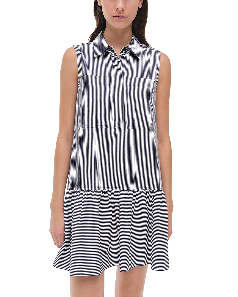 Simkhai Candace Poplin Sleeveless Shift Dress