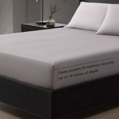 Solid T800 Sateen CVC Sheet Set, King