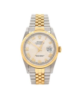 Pre-Owned Rolex - Oyster Perpetual Datejust Automatic Watch in Stainless Steel and Gold 36mm