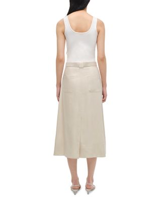 Camden Mixed Media Tank Midi Dress